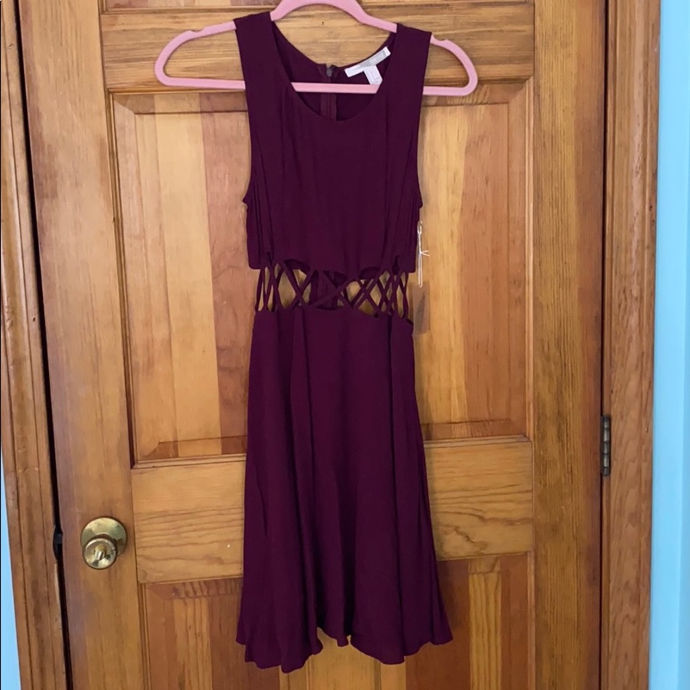 Burgundy Dress